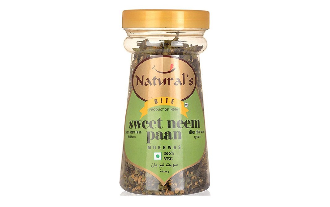 Natural's Bite Sweet Neem Paan Mukhwas   Jar  150 grams
